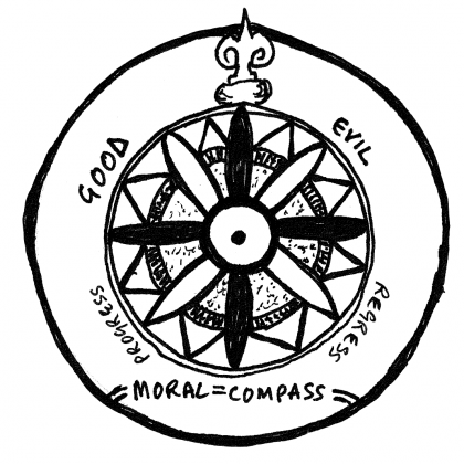 "Moral Compass" by Paul Downey via flickr